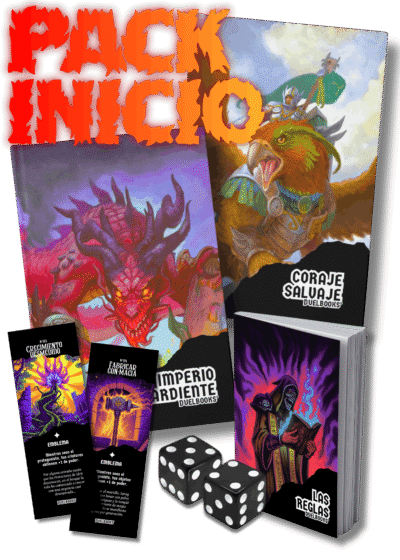 Pack Inicio ✦ Aprende a jugar con Dragones & Caballeros