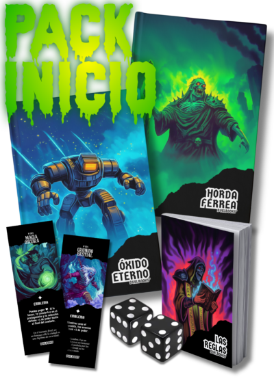 Pack Inicio ✦ Aprende a jugar con Máquinas & Zombis