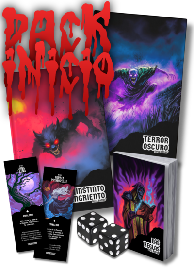Pack Inicio ✦ Aprende a jugar con Licántropos & Terror